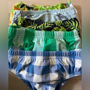 Collection of EUC swim diapers, all clean, sizes 2-3